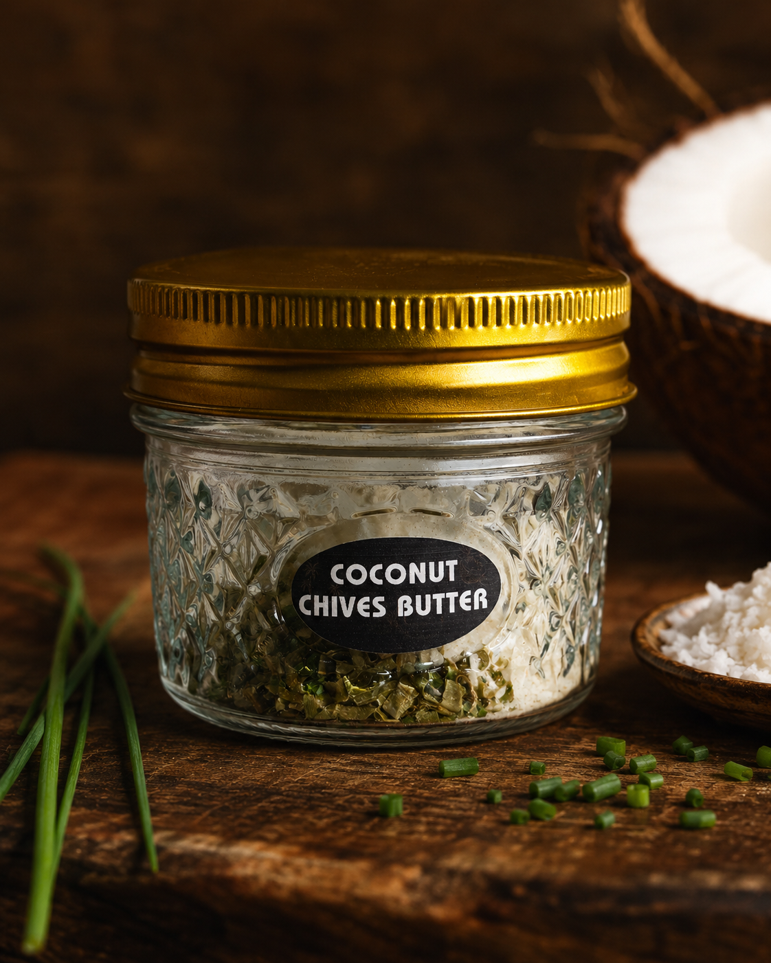 Coconut Chives Butter Infusion