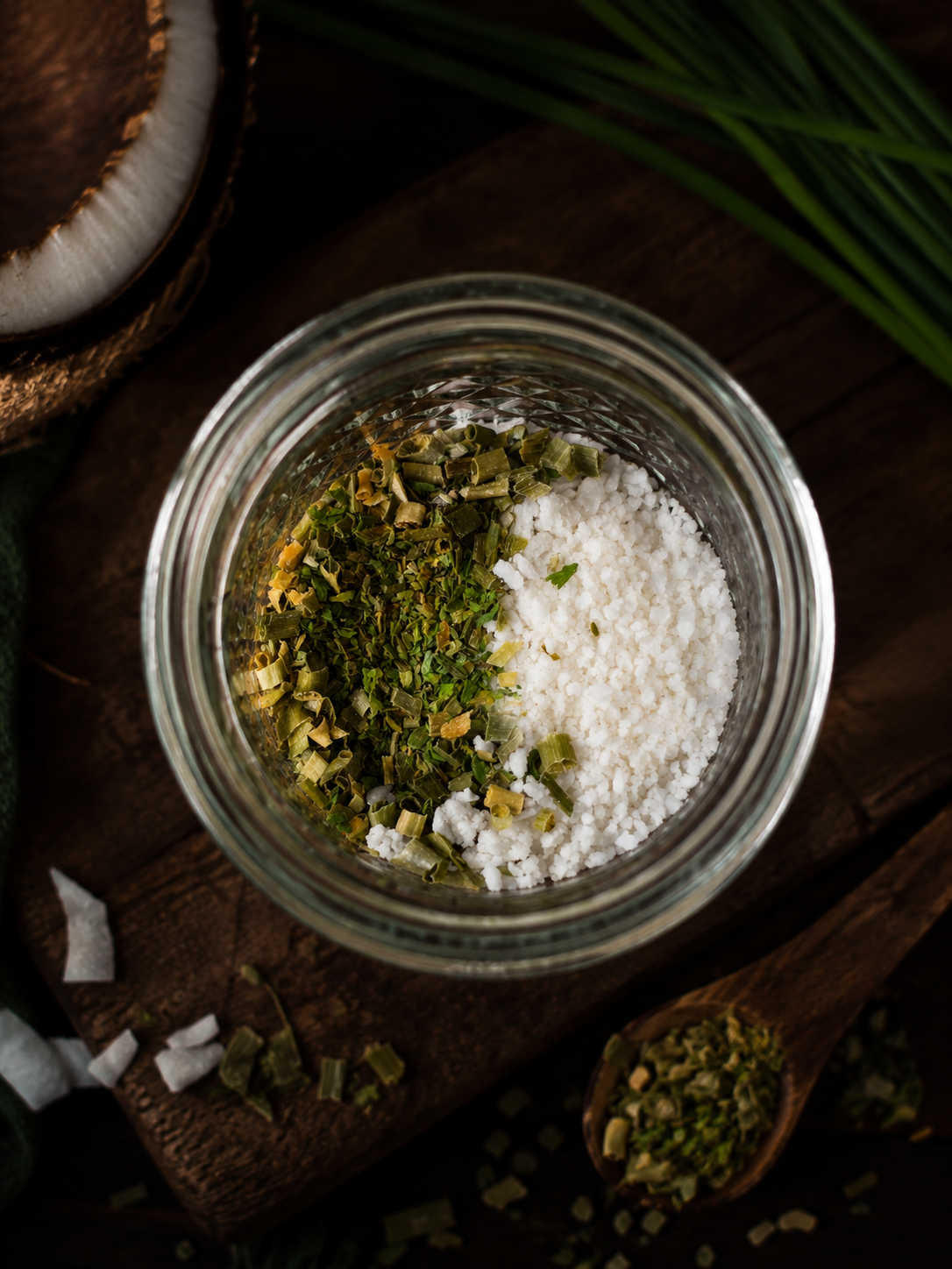 Coconut Chives Butter Infusion