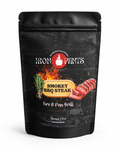 Iron Pants Smokey BBQ Steak – Fire & Pan Grill Street Fire Outside Blend, 100g resealable pouch
