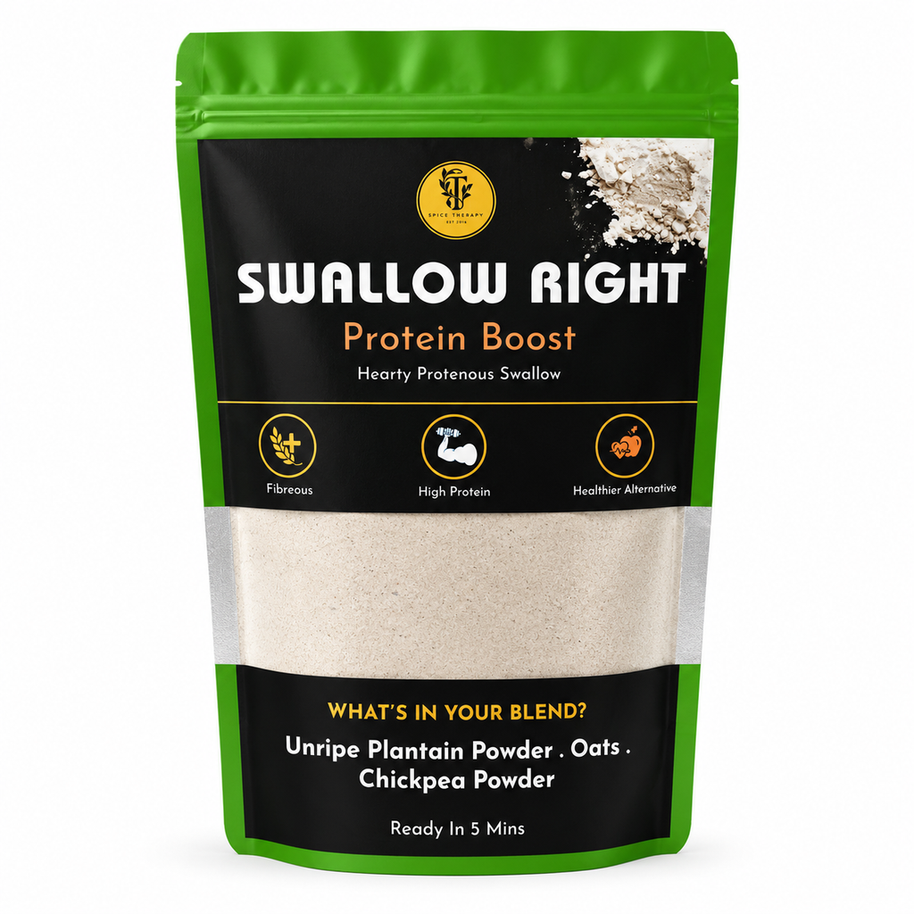 Protein boost package with green and black design on a white background