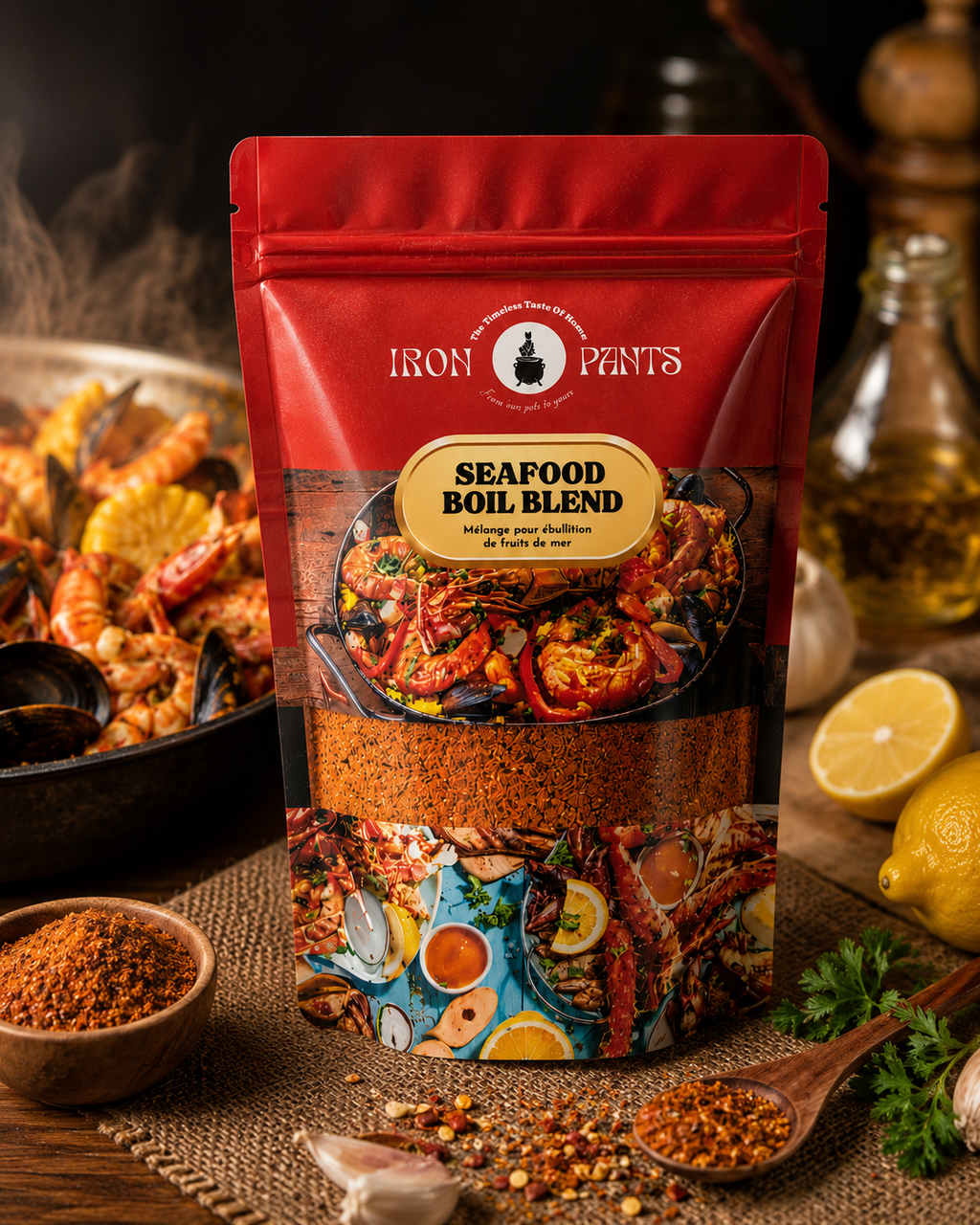 Seafood Boil Blend – All-in-One Seasoning for Shrimp, Crab, Lobster & More | Small-Batch Mill